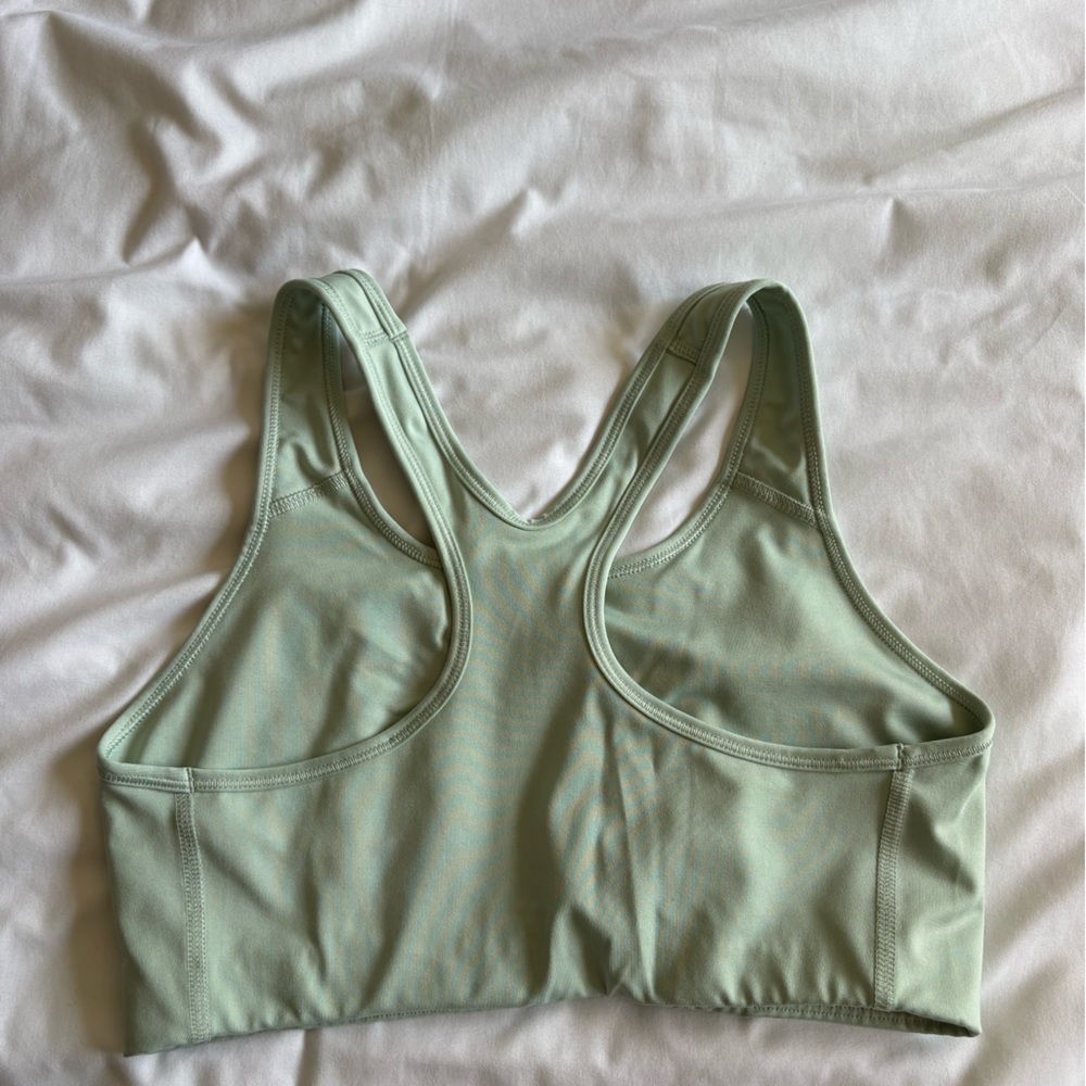 Nike Women's Sage Green Sports Bra - Picture 2 of 2